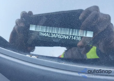 2013 Nissan Altima 2.5 Sl z USA, uszkodzony, nr VIN 1N4AL3AP6DN471416